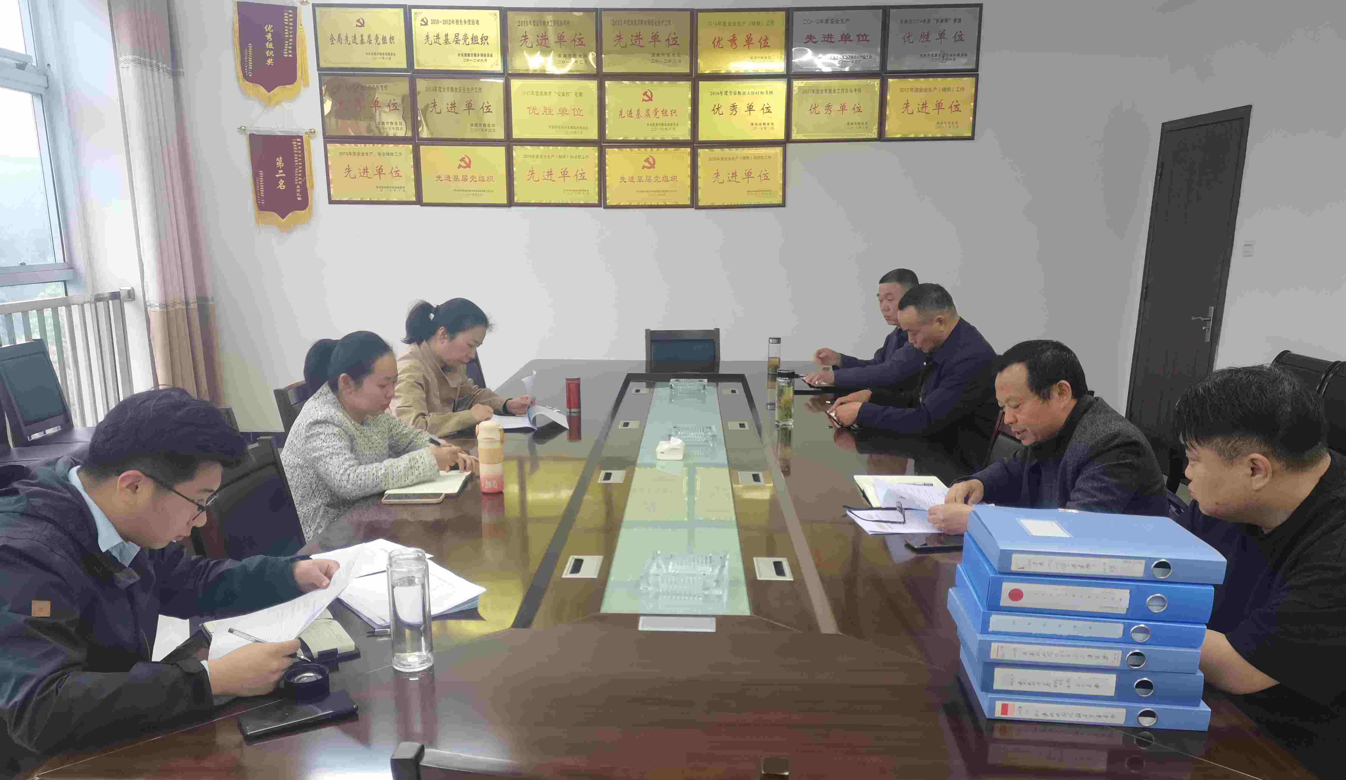局黨組成員、副局長魏琨到儲備公司開展政策性糧食（定向）銷售專項檢查工作